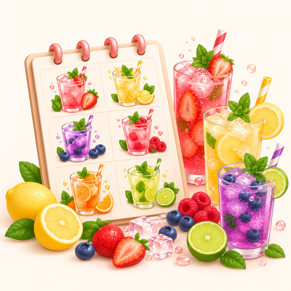 Sparkling Mocktail Recipes