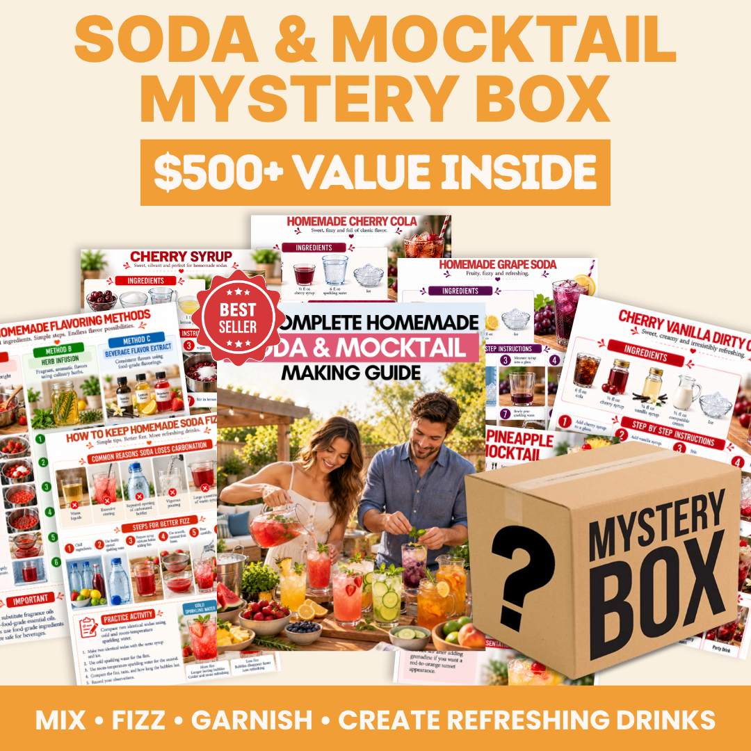 Homemade Soda & Mocktail Mystery Box