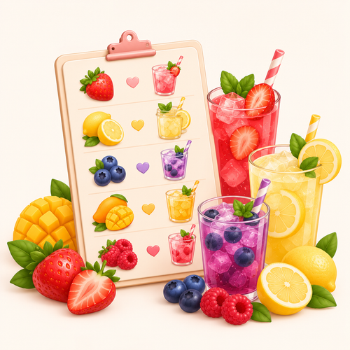 Drink Flavor Pairing Sheets