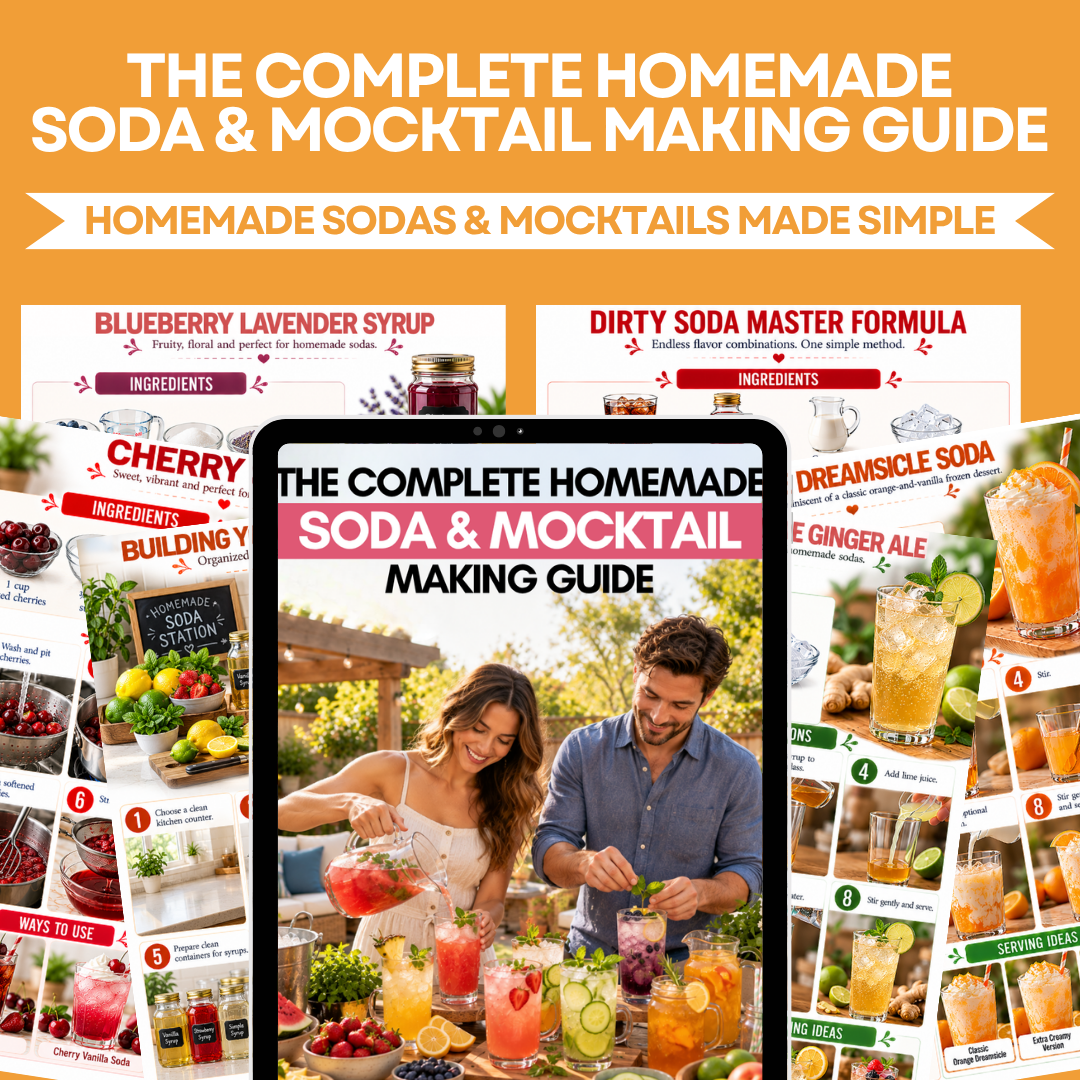 The Complete Homemade Soda & Mocktail Making Guide
