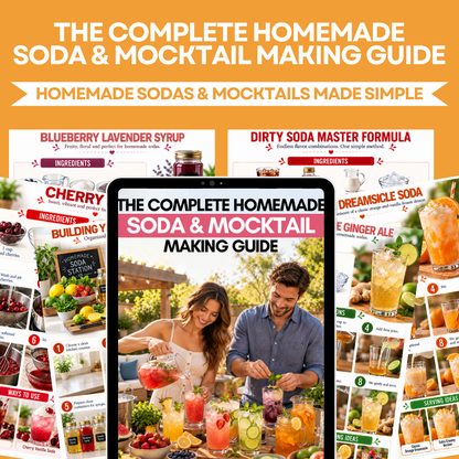 The Complete Homemade Soda & Mocktail Making Guide