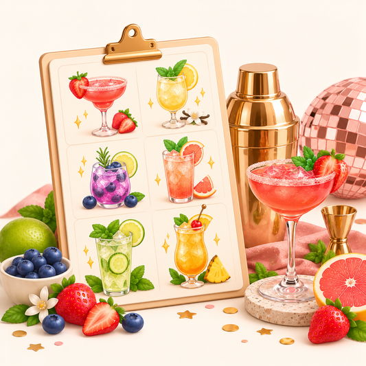 Party Drink Menu Collection